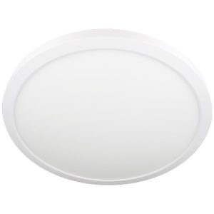 Lotus ADS15R-3CCT-WH 15" Round Surface Mount Edgelit Disk LED 30W 3 CCT 2090 lm Wet ES T24 CRI 90+