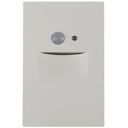 Lotus LSD04-3K-WH Step Light Vertical with Motion Sensor & Photocell White 120V 2.5W 3000K 80 lm Wet CRI 90+