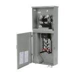 Siemens MC0816B1200RCT 120/240 VAC 200 Amp 1-Phase 3-Wire Ringless Meter Load Center