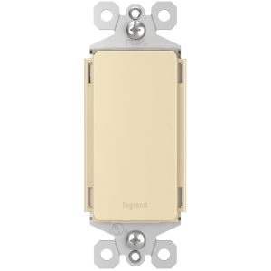 Legrand 326RLA Radiant Blank Decorator Wall Plate Insert - Light Almond