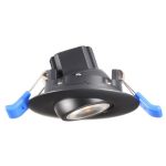 Lotus LL2G24V-30K-BK 2" 24V Not Dim Round Eyeball Gimbal 5W LED 3000K Black 24° 400 lm Type IC Air-Tight Wet CRI 90+