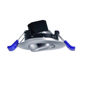 Lotus LL2G24V-27K-BN 2" 24V Not Dim Round Eyeball Gimbal 5W LED 27K Brushed Nickel 24° 380 lm Type IC Air-Tight Wet CRI 90+
