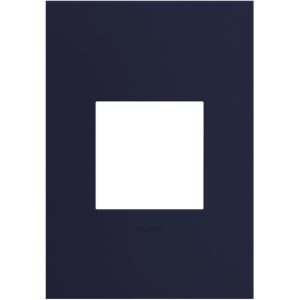 Legrand AWP1G2BN4 adorne 1-Gang Screwless Wall Plate - Bleu Noir