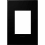 Legrand AWP1G3NK4 adorne 1-Gang-Plus Screwless Wall Plate - Black Ink