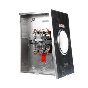 Siemens 41405-025F 600 VAC 200 Amp 1-Phase 3-Wire Bypass Ringless Meter Mounting Equipment