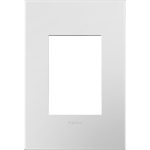 Legrand AWP1G3PW4 adorne 1-Gang-Plus Screwless Wall Plate - Powder White