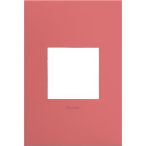 Legrand AWP1G2HB4 adorne Hibiscus 1-Gang Screwless Wall Plate