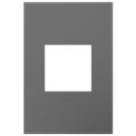 Legrand AWP1G2MG6 Adorne 1-Gang Screwless Wall Plate - Magnesium