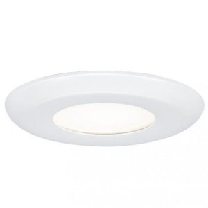 Lotus LL4RBX-27K-WH 4" J-box Mount Round 11W LED 2700K White 110° 620 lm Air-Tight Wet IP54 CRI 90+