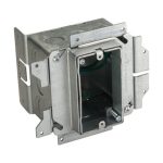 nVent Caddy A1SFV1GS All-in-One Stud-Mounted With Adjustable Mud Ring