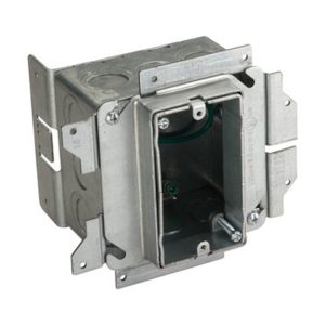 nVent Caddy A1SFV1GS All-in-One Stud-Mounted With Adjustable Mud Ring