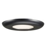 Lotus LL4RBX-27K-BK 4" J-box Mount Round 11W LED 2700K Black 110° 620 lm Air-Tight Wet IP54 CRI 90+