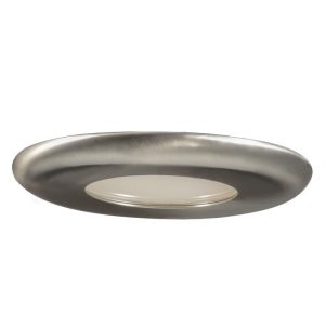 Lotus LL4RBX-41K-BN 4" J-box Mount Round 11W LED 4100K Brushed Nickel 110° 650 lm Air-Tight Wet IP54 CRI 90+