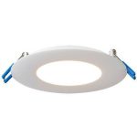 Lotus LY6RCS-41K-WH 6" Round Super Thin Original 12W LED 4100K White 110° 800 lm Type IC Air-Tight Wet ES CRI 80