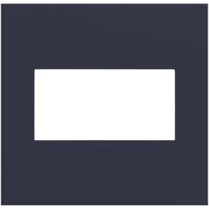 Legrand AWP2GBN4 adorne 2-Gang Screwless Wall Plate - Bleu Noir