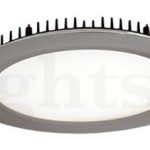 Lotus LY61RCD-30K-BN 6" Round Slim 15W LED 3000K Brushed Nickel 110° 850 lm Air-Tight Type IC Damp ES CRI 80