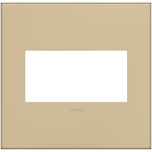 Legrand AWP2GGS4 adorne 2-Gang Screwless Wall Plate - Greige