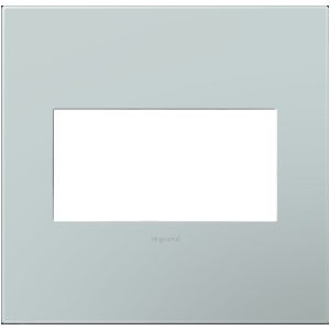 Legrand AWP2GBL4 adorne 2-Gang Screwless Wall Plate - Pale Blue