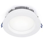 Lotus LL6RRG-27K-WH 6" Round Regressed Plenum 17W LED 2700K White 90° 1000 lm Type IC Air-Tight Wet CRI 90+