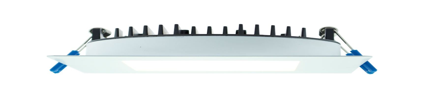 Lotus LY6S-41K-WH 6" Square Slim 14W LED 4100K White 110° 950 lm Type IC Air-Tight Wet CRI 80