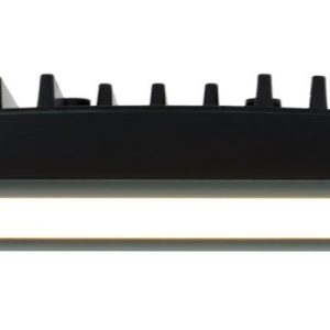 Lotus LY6S-30K-BK 6" Square Slim 14W LED 3000K Black 110° 900 lm Type IC Air-Tight Wet CRI 80