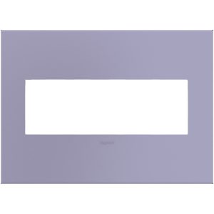 Legrand AWP3GCA4 adorne Carnival 3-Gang Screwless Wall Plate - Purple