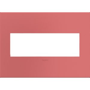 Legrand AWP3GHB4 adorne Hibiscus 3-Gang Screwless Wall Plate