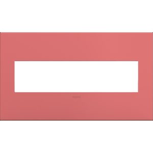 Legrand AWP4GHB4 adorne Hibiscus 4-Gang Screwless Wall Plate