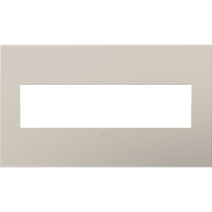 Legrand AWP4GGG4 adorne 4-Gang Screwless Wall Plate - Greige
