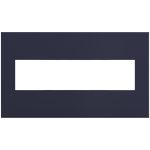 Legrand AWP4GBN4 adorne 4-Gang Screwless Wall Plate - Bleu Noir