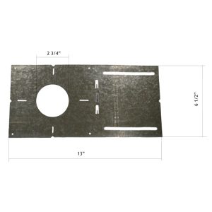 Lotus MP234 2 3/4" Hole 13" Flat Plate for LED-2-S15W & LED-2-S8W2