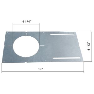 Lotus MP4-2 4 1/4" Hole 13" Flat Plate for 4" Models