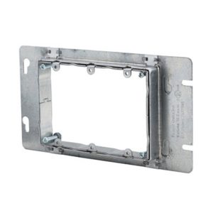 nVent Caddy AMR1224TG Adjustable Mud Ring 3 Gang