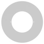 Lotus LBL-10CGR-W 10" Goof Ring White OD 14 3/16" for TP120-347-RT9.5-C-DIM-G1-ES