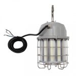 Light Efficient Design LED-9210-50K 100 Watt LED Temporary Work Light-6' Power Cord w/ Stripped Leads-5000K-12,000 Lumens-120V
