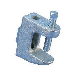 nVent Caddy BC260025EG Universal Beam Clamp, Electrogalvanized, 1/4in Rod