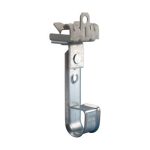 nVent Caddy CAT1258 Cablecat 3/4in J-Hook w/ Hammer-On Flange Clip Swivel