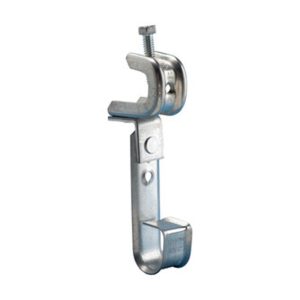 nVent Caddy CAT12BC200B Cablecat J-Hook with BC200 Beam Clamp Swivel 3/4in dia