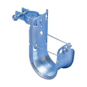 nVent Caddy CAT16HPCD1B Cat HP J-Hook with Pedestal Clamp 1in dia