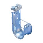 nVent Caddy CAT21HP912 Cat HP J-Hook with Hammer-On Flange Clip, Swivel 1 5/16in dia