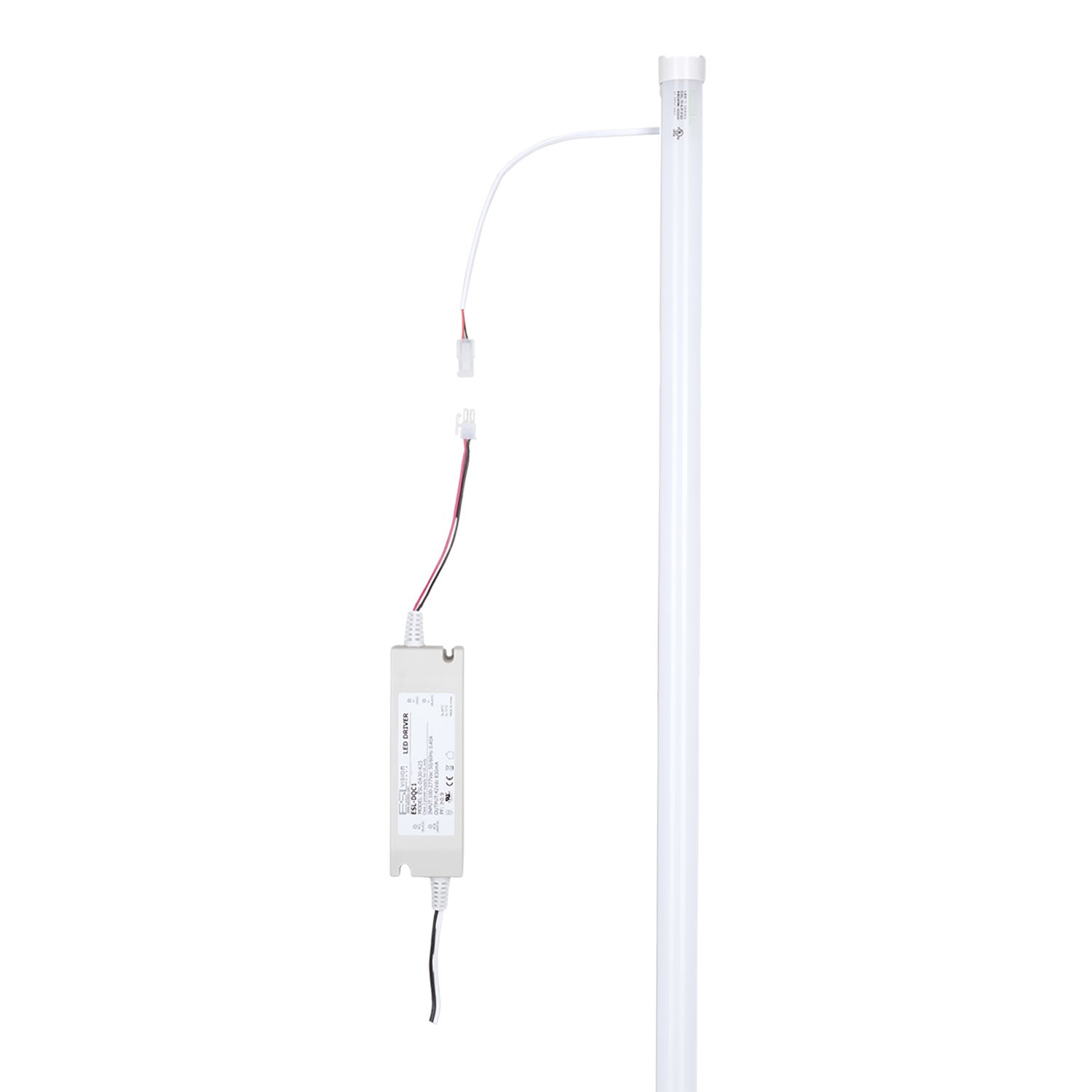 ESL Vision ESL-Ti-8-S-36W-1L-F50 Ti 8 Foot Tubes Series, 36 Watts, 5000K Kelvin, 4788 Lumens, 133 LM/W