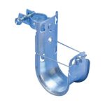 nVent Caddy CAT64HPCD1B Cat HP J-Hook with Pedestal Clamp 4in dia