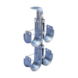 nVent Caddy CAT64HPDCM4 Cat HP J-Hook Tree, Ceiling Mount, Double Sided 4in dia Tier 4