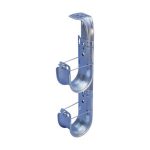 nVent Caddy CAT64HPSCM3 Cat HP J-Hook Tree, Ceiling Mount, Single Sided, 4in dia, 3 Tier