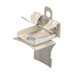 nVent Caddy CATHP58 Cat HP J-Hook Clip to Hammer-On Flange Clip, Swivel, 5/16"–1/2" Flange