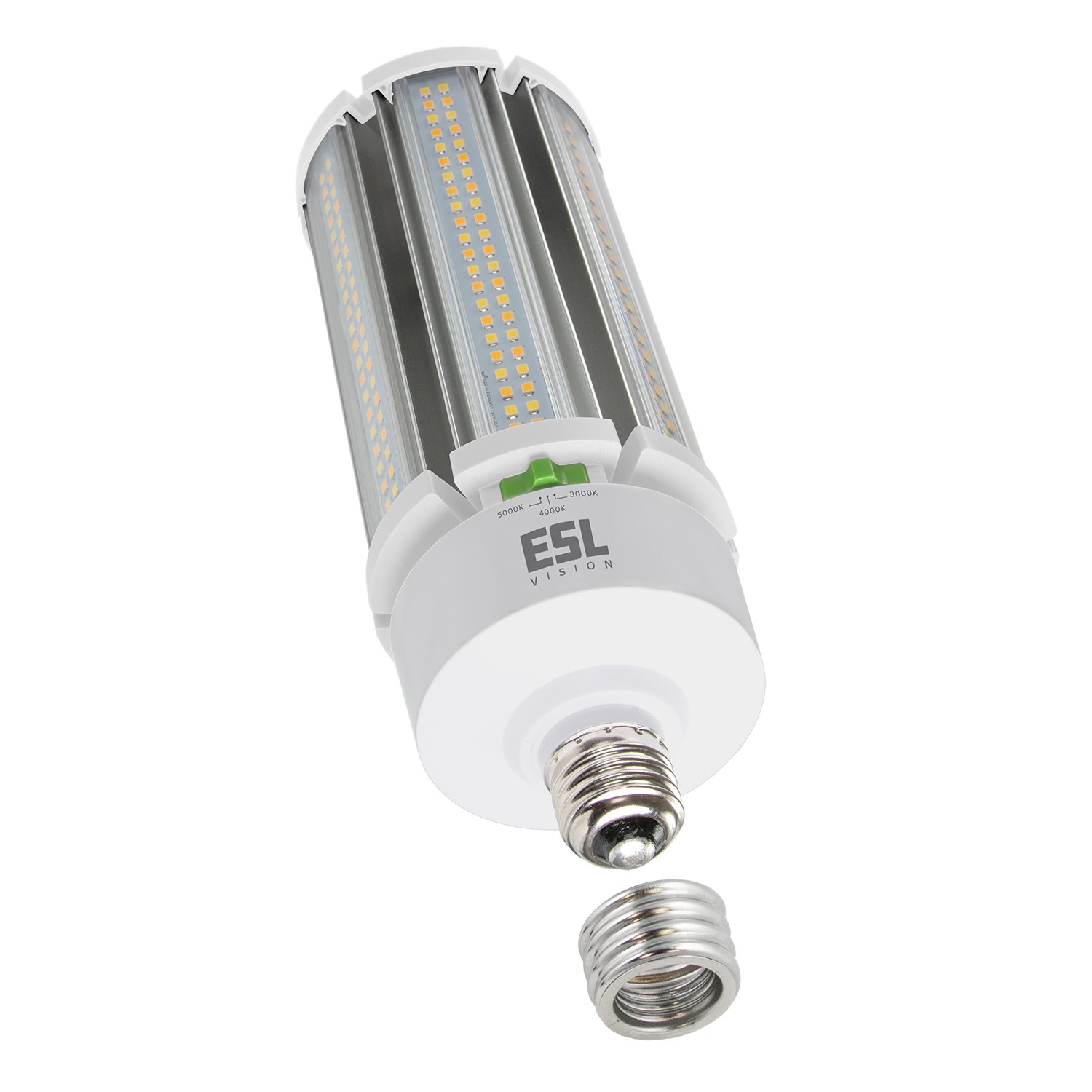ESL Vision ESL-CL-36W-53050-S-M Corn Lamp, 36W, 100-277VAC, 3000/4000/5000 Kelvin Adjustable
