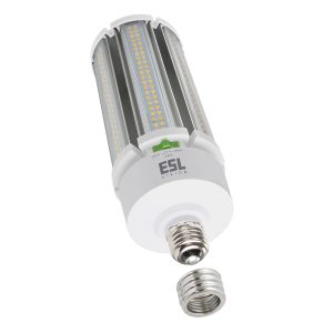 ESL Vision ESL-CL-55W-53050-S-M Corn Lamp, 55W, 100-277VAC, 3000/4000/5000 Kelvin Adjustable