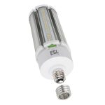 ESL-CL-80W-53050-EX39 Corn Lamp, 80W, 100-277VAC, 3000/4000/5000 Kelvin Adjustable, 10400 Lumens, EX39 Base