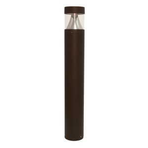 Profusion LED BOL-R-27L-5K Round Bollard Light, 21W, Dark Bronze Finish 5000K