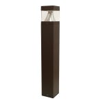 Profusion LED BOL-S-27L-4K Square Bollard Light, 21W, Dark Bronze Finish 4000K